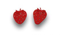 Filz Erdbeeren Rot 24St.