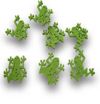 Frosch Filz Grün 24St.