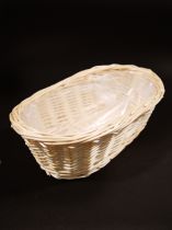 Brotkorb ca. 25cm oval geschält