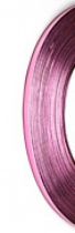 Aluminium Flachdraht in 10 m Ring rosa