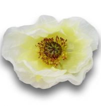 Mohnblume 57cm Weiß