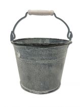 Eimer Ø10cm H8cm 10St. grau gewaschen