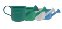 Gießkanne Ø7,5cm H7,5cm 8St. blau sort./weiß