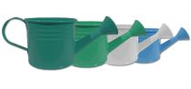 Gießkanne Ø11cm H9cm 8St. blau sort./weiß
