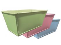 Schale 20x11x8cm 8St. pink/grün/blau pastell