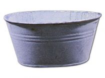 Schale rund Ø18cm H9m 6St. grau gewaschen