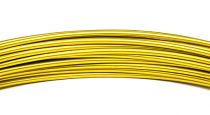 Aluminiumdraht 2mm 100g gold