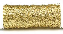 Bouilloneffektdraht 100g gold