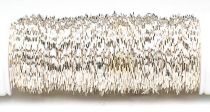 Bouilloneffektdraht 100g silber