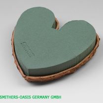 OASIS® Biolit® Herz groß 34cm 2St.