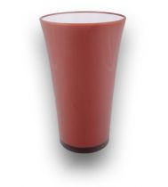 Vase Fizzy Ø16cm H25,5cm rot