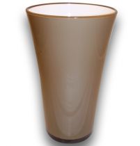 Vase Fizzy Ø16cm H25,5cm schlammgrau