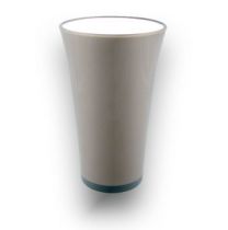 Vase Fizzy Ø16cm H25,5cm schlammgrau