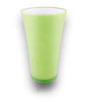 Vase Fizzy Ø16cm H25,5cm apfelgrün
