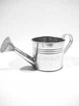 Gießkanne Ø11cm H9cm 8St. Zink glänzend