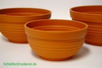 R-Schale Plastik terrakotta 17 cm