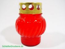 Grablicht Glaskugel (6 Stück)