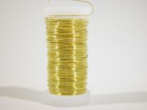 Myrthendraht 0,30mm 100g gold