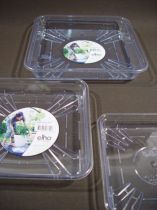 Untersetzer  transparent eckig