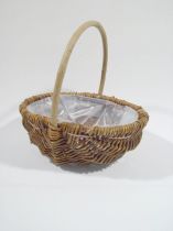 Kartoffelkorb 21cm m.Folie natur
