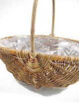 Kartoffelkorb 32cm m.Folie natur