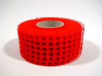 Gitterband 4,5cmx10m rot
