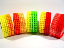 Gitterband 4,5cm x 10m zweifarbig 5 Rollen