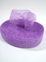 Jute Band lila 5cm 40m