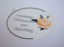Etiketten Herzl.Glückwunsch z.Geburtstag 250St