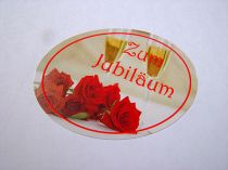 Etiketten Zum Jubiläum 250St