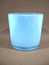 Glaskübel hellblau