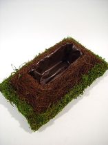 Kissen Moos / Rebe 20x35cm 3St