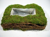 Buch Moos / Rebe 24x35cm geschwungen