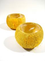 Cocosschalen gelb (2St.)