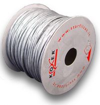 Draht umwickelt 50m Silber