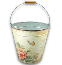 Zinkeimer FamilyRose Ø23,5cm H26cm