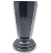Einstellvase Szwed Schwarz mit Glitter 20cm