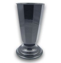 Einstellvase Szwed Schwarz mit Glitter 13cm