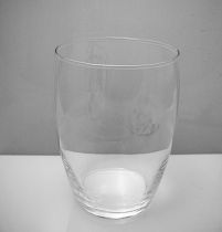 Glasvase Hood Klar Ø13,5cm H20cm
