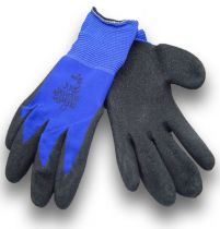 Kixx Nylon Gartenhandschuhe Gr.8 Blau, Schwarz