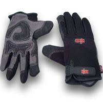 Kixx Lycra Synthetik Handschuhe Gr.10 Schwarz