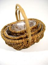 Kartoffelkorb 27/21/16cm mit Folie natur
