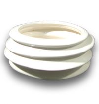 Keramikschale Weiß Ø16cm 2St.