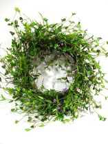 Blätterkranz mit Lavendel 50cm