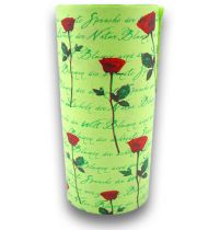 Manschettenpapier 25cm 80m Grün Rose