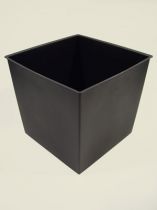 Pflanzeneinsatz, 12 l 25cm x 25cm schwarz