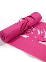 Filzvorhang m. Muster 45cmx240cm pink