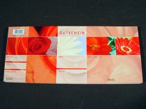 Gutscheine Motiv Rosen mit Briefhüllen (50St.)