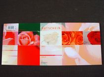 Gutscheine Motiv Rosen mit Briefhüllen (50St.)