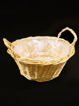 Runde Korbschale ca. 20cm geschält